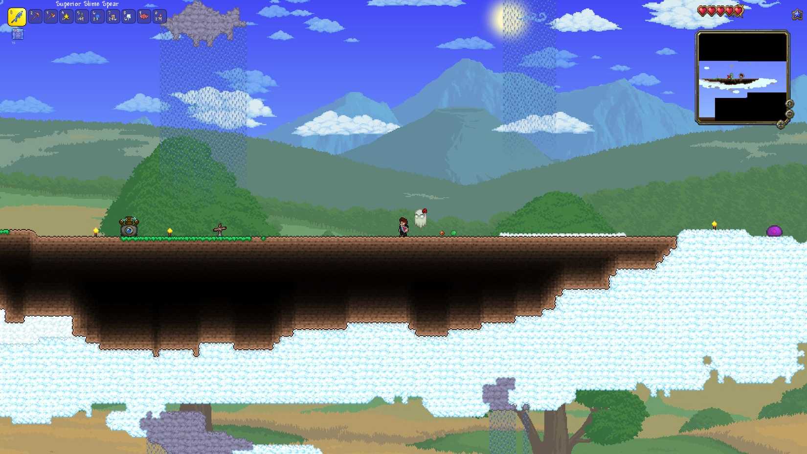 Terraria Skyblock Dirt