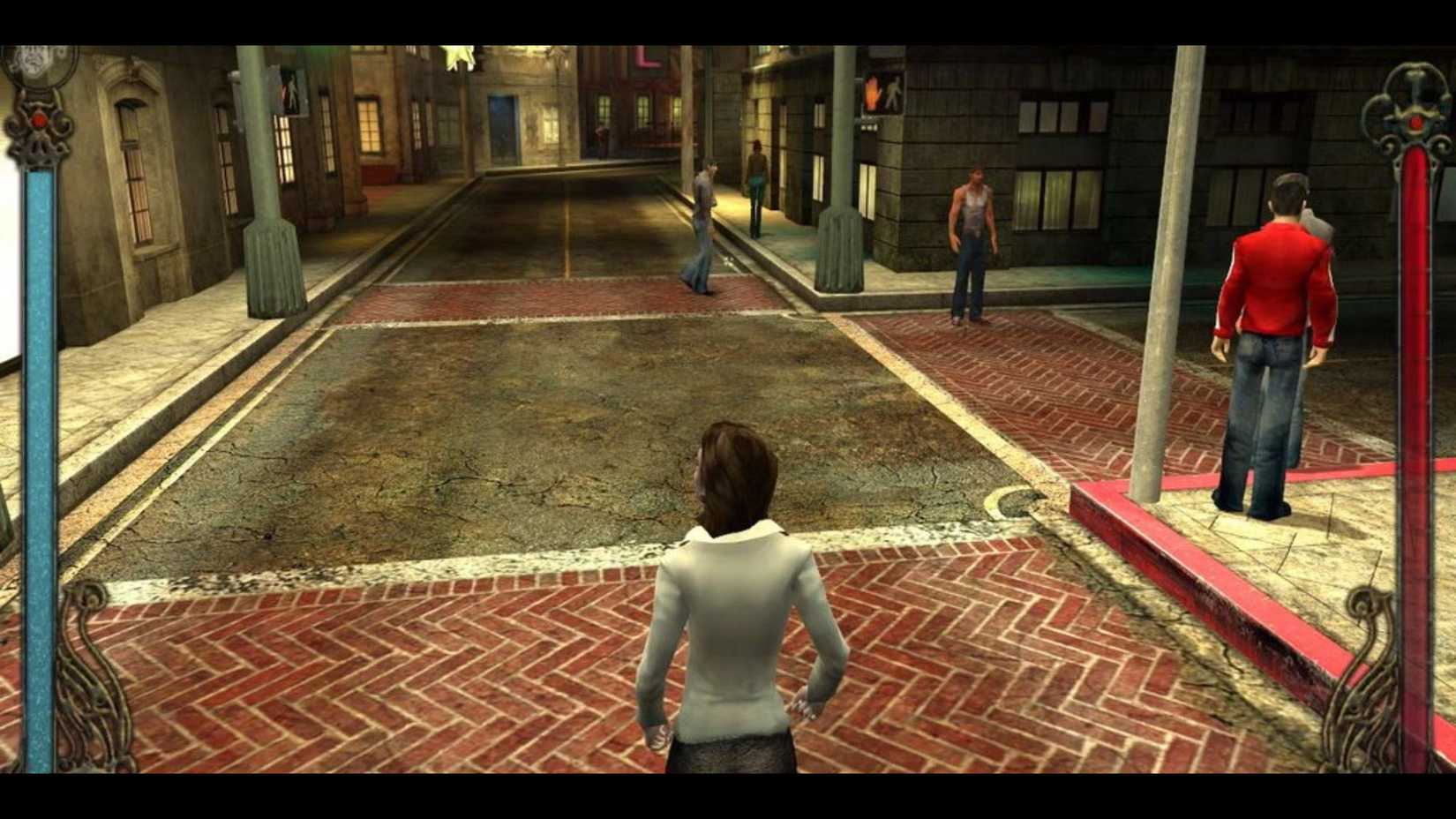 Vampire The Masquerade running down street (1)