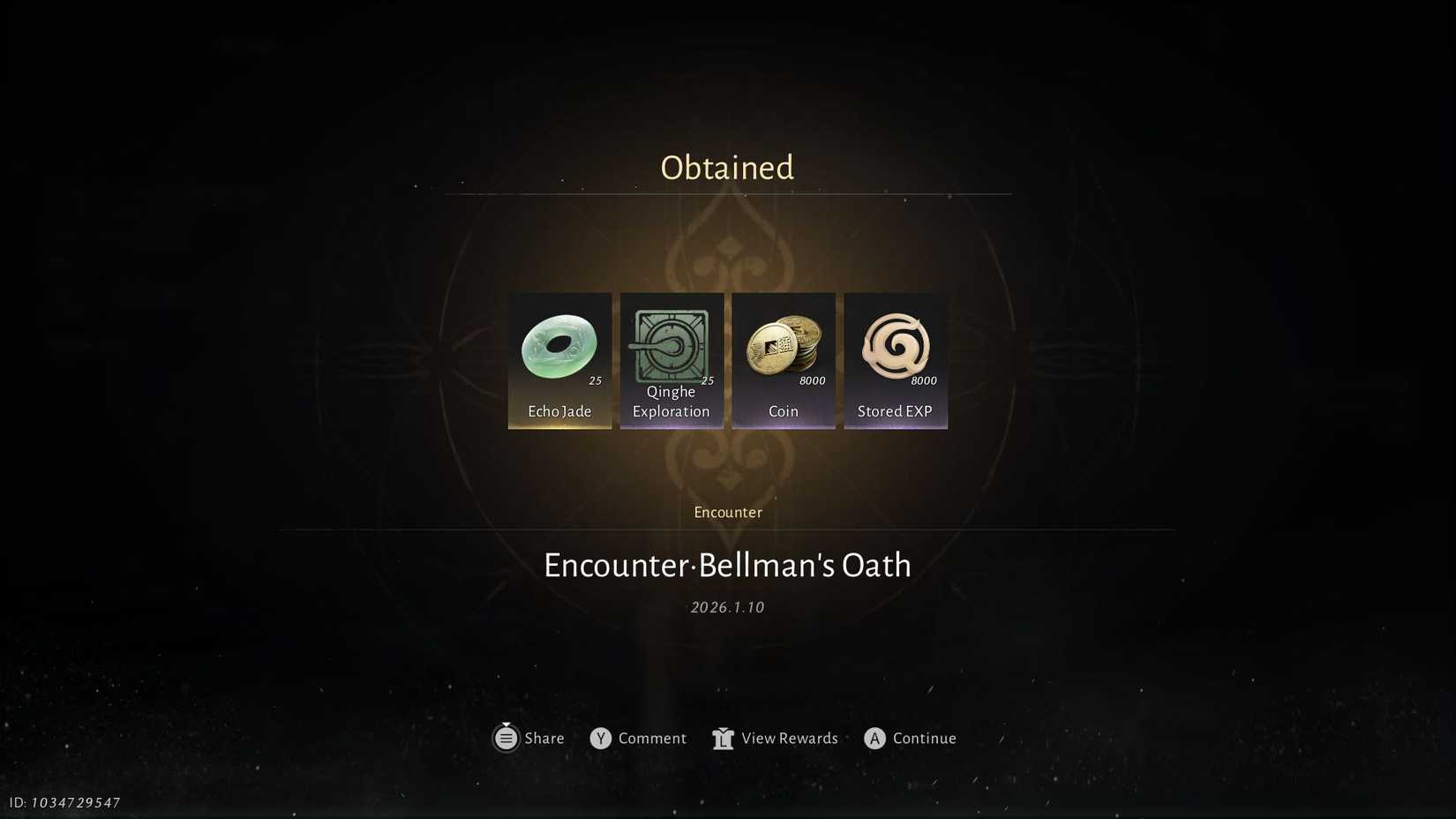 Where Winds Meet Bell Rewards