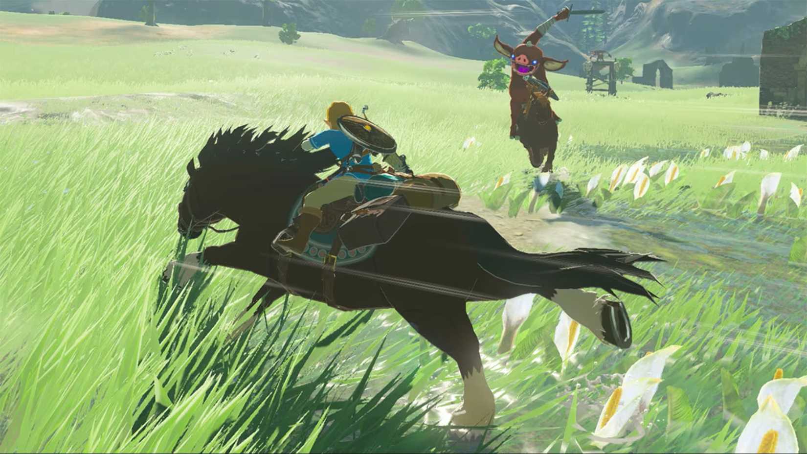 link riding epona