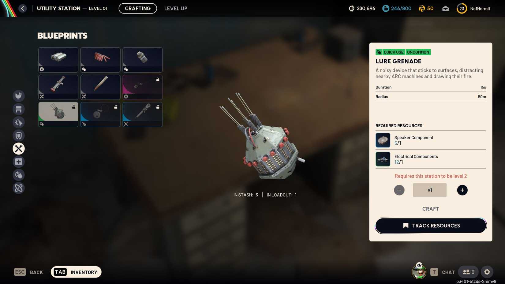 Arc Raiders Lure Grenade