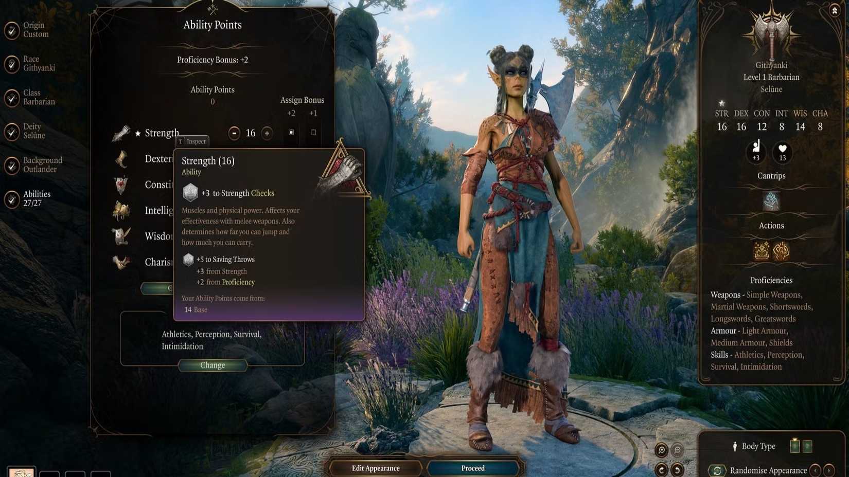 Barrelmancer Character Creation Baldurs Gate 3 