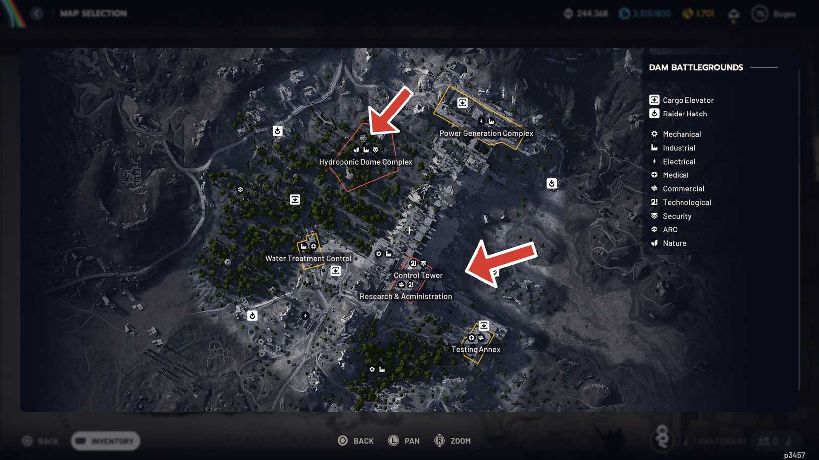 Bastion Areas in ARC Raiders Dam Battlefields