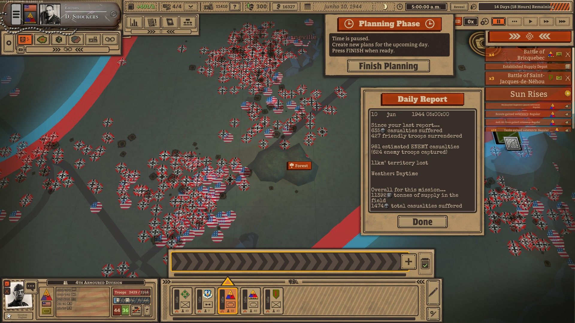 Battleplan Preview: Tactical Moves, Grand Strategy Results