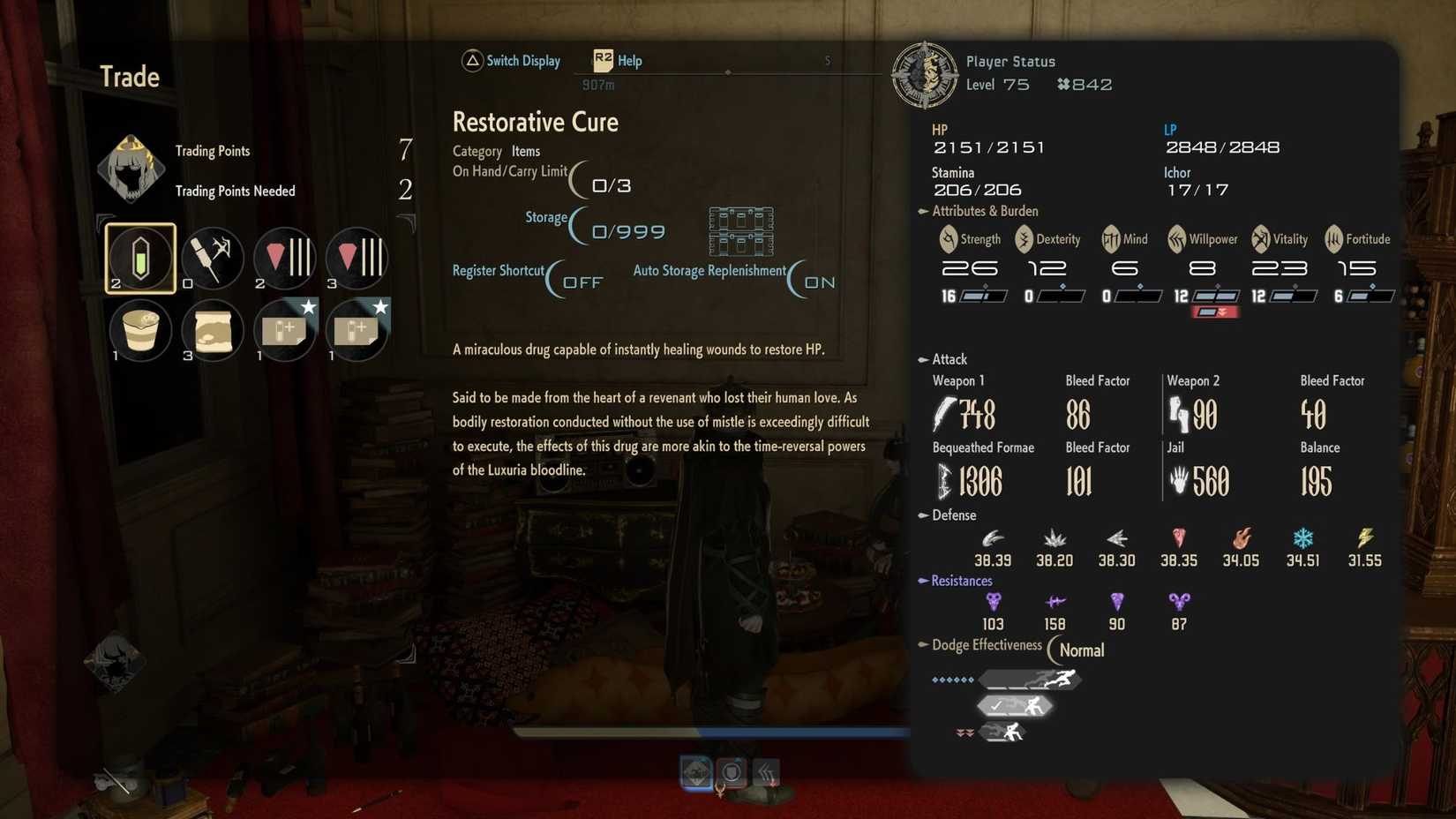 Code Vein 2 Affinity Rewards