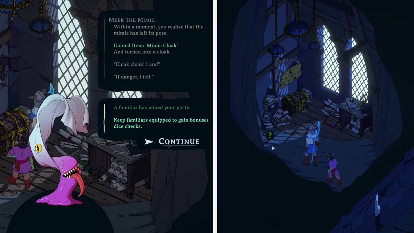 How to Find Meek the Mimic in Esoteric Ebb