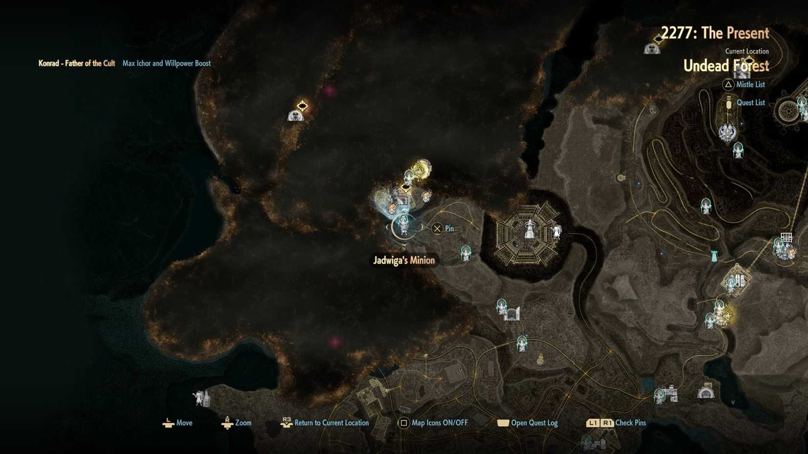 Jadwiga Minion Near Plague Village Code Vein 2