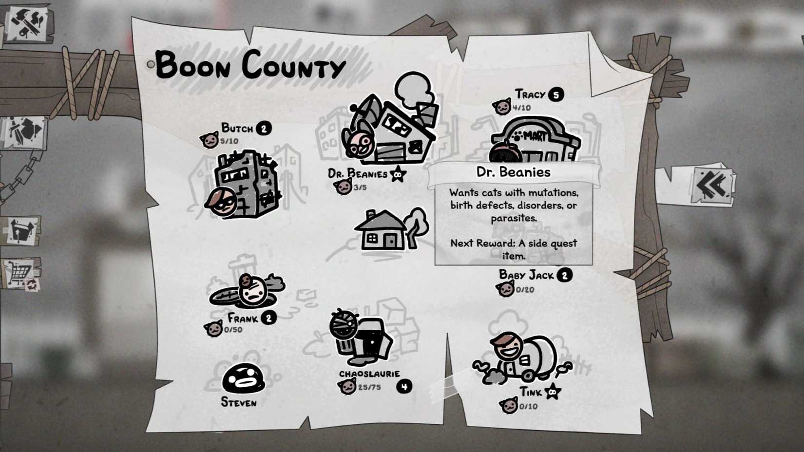 Mewgenics Dr Beanies