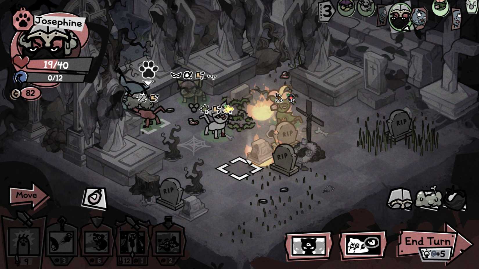 Mewgenics Dybbuk Cornered