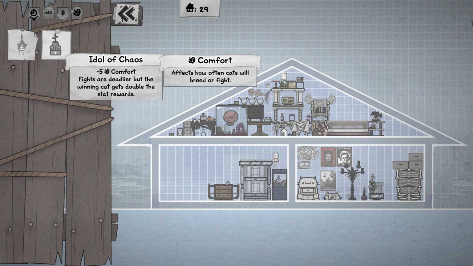 Mewgenics Idol of Chaos