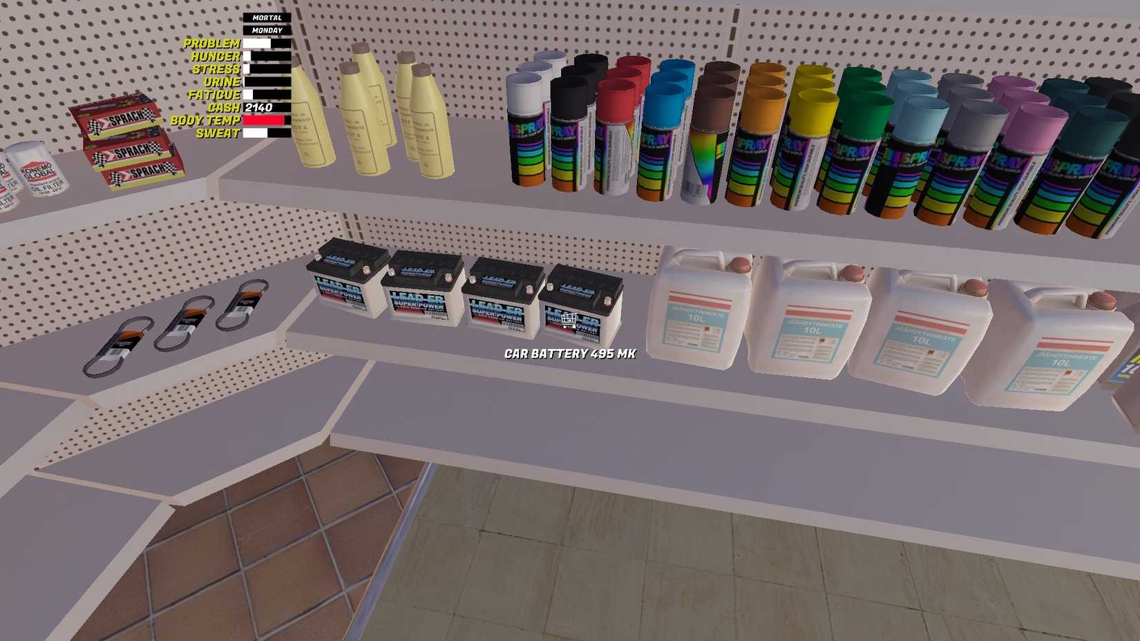 My Winter Car Battery