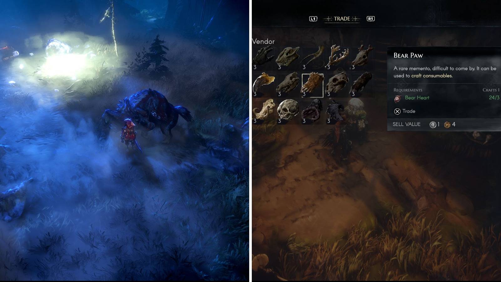 Where to Find Bears in No Rest for the Wicked