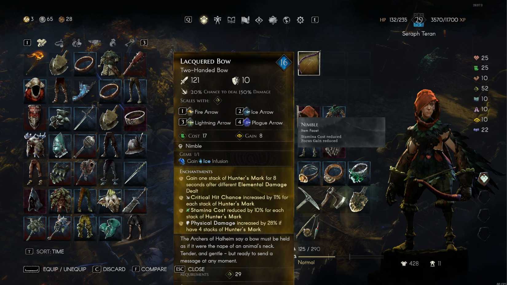 No Rest for the Wicked Bow Build Unique Bow