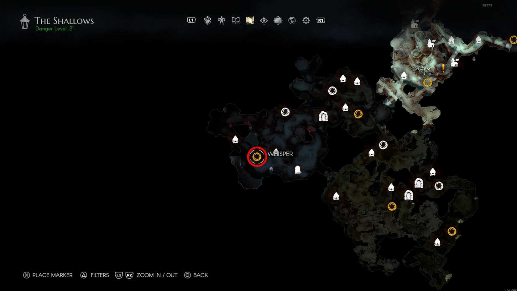 No Rest for the Wicked Dungeon Rusted Barnacle Key Map Location