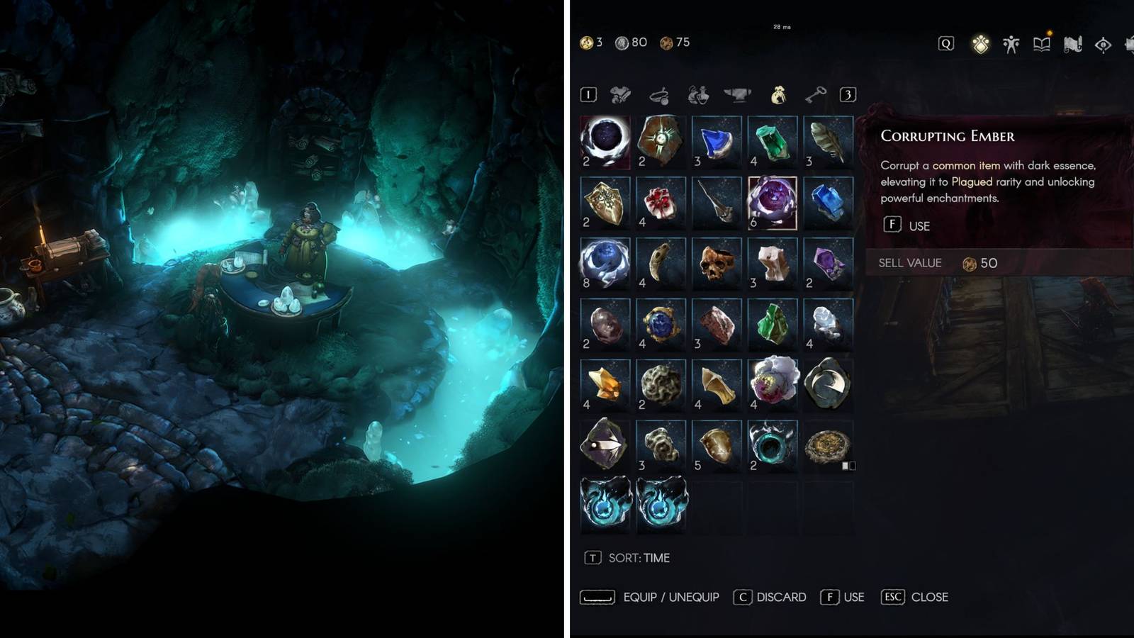 How to Enchant Items in No Rest for the Wicked