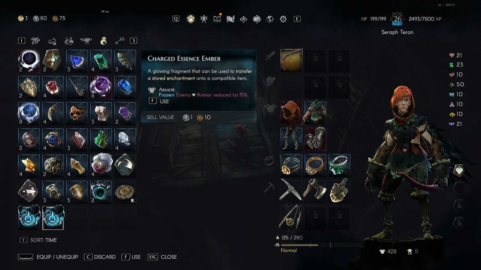 No Rest for the Wicked Enchantments Essence Ember