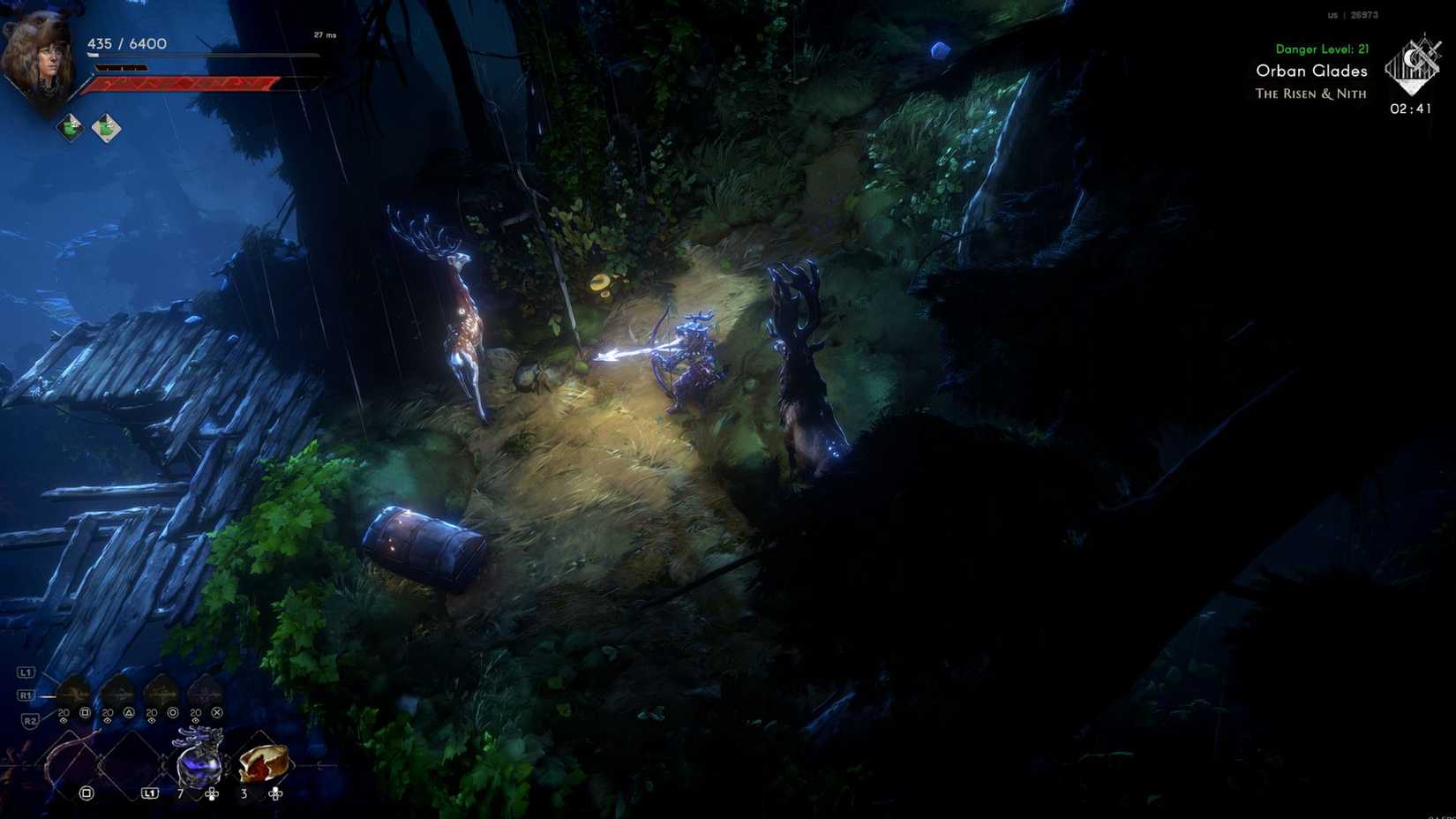 No Rest for the Wicked Stag Skulls Stags in Woods