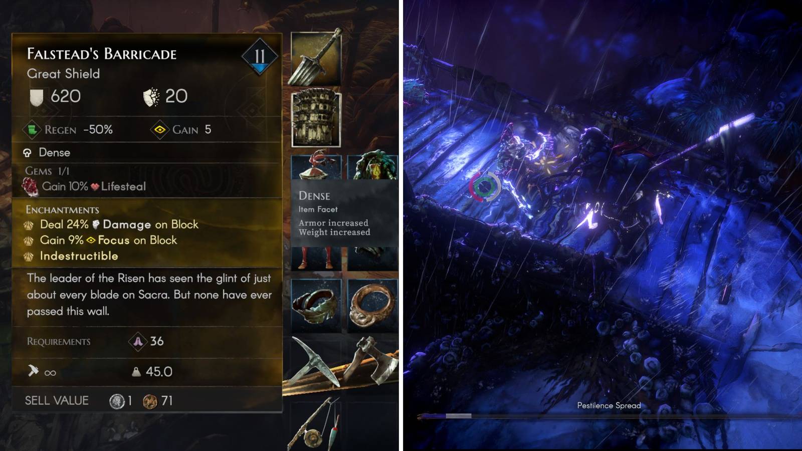 Best Thorns Build in No Rest for the Wicked