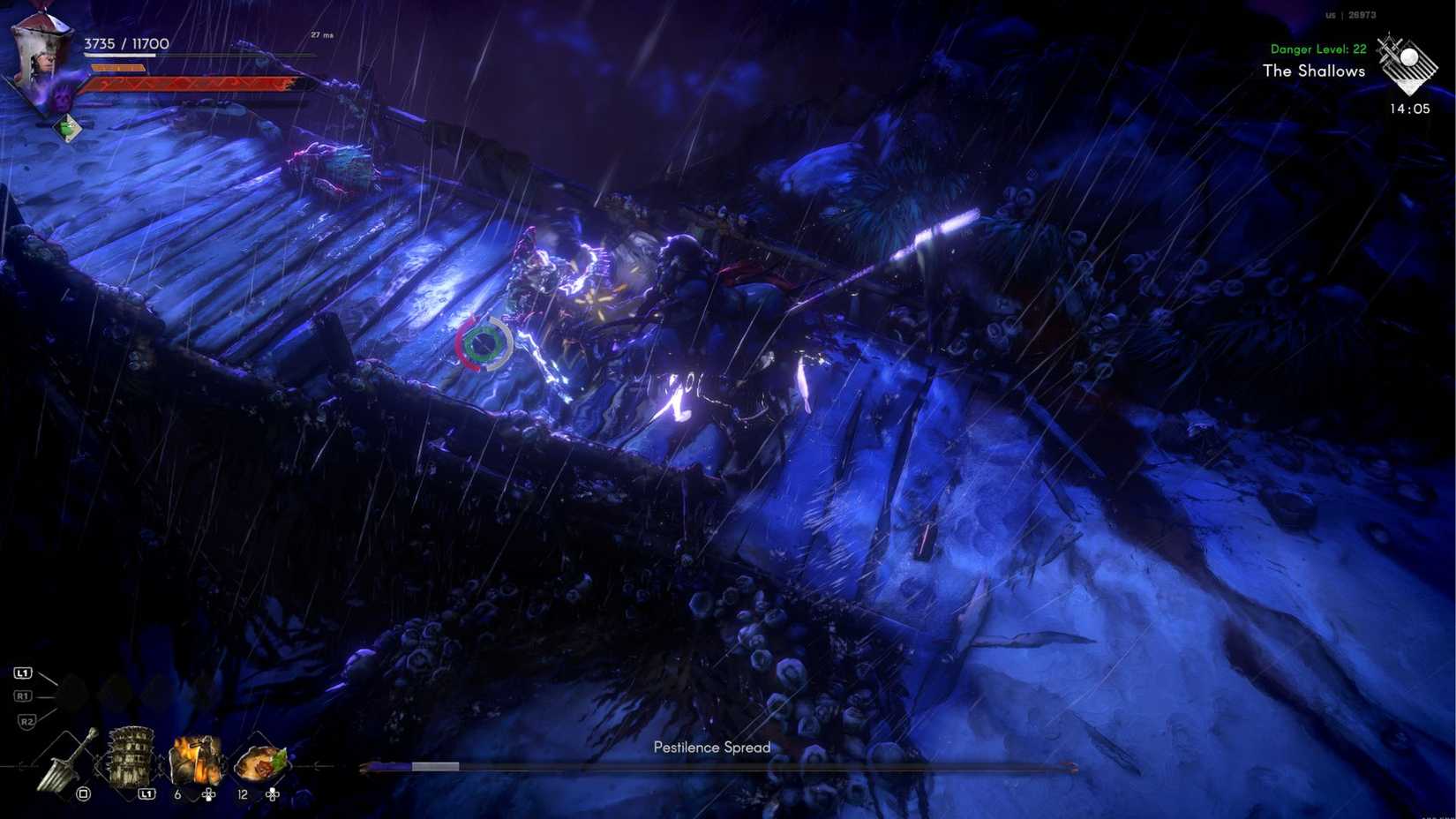 No Rest for the Wicked Thorns Build Combat