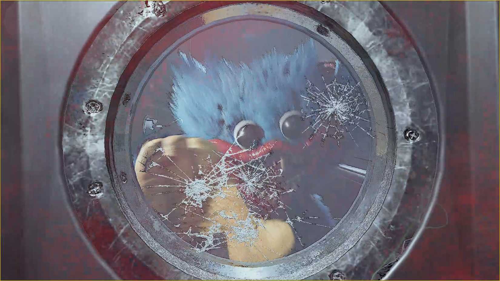 Poppy Playtime Chapter 5 Huggy Breaking Glass