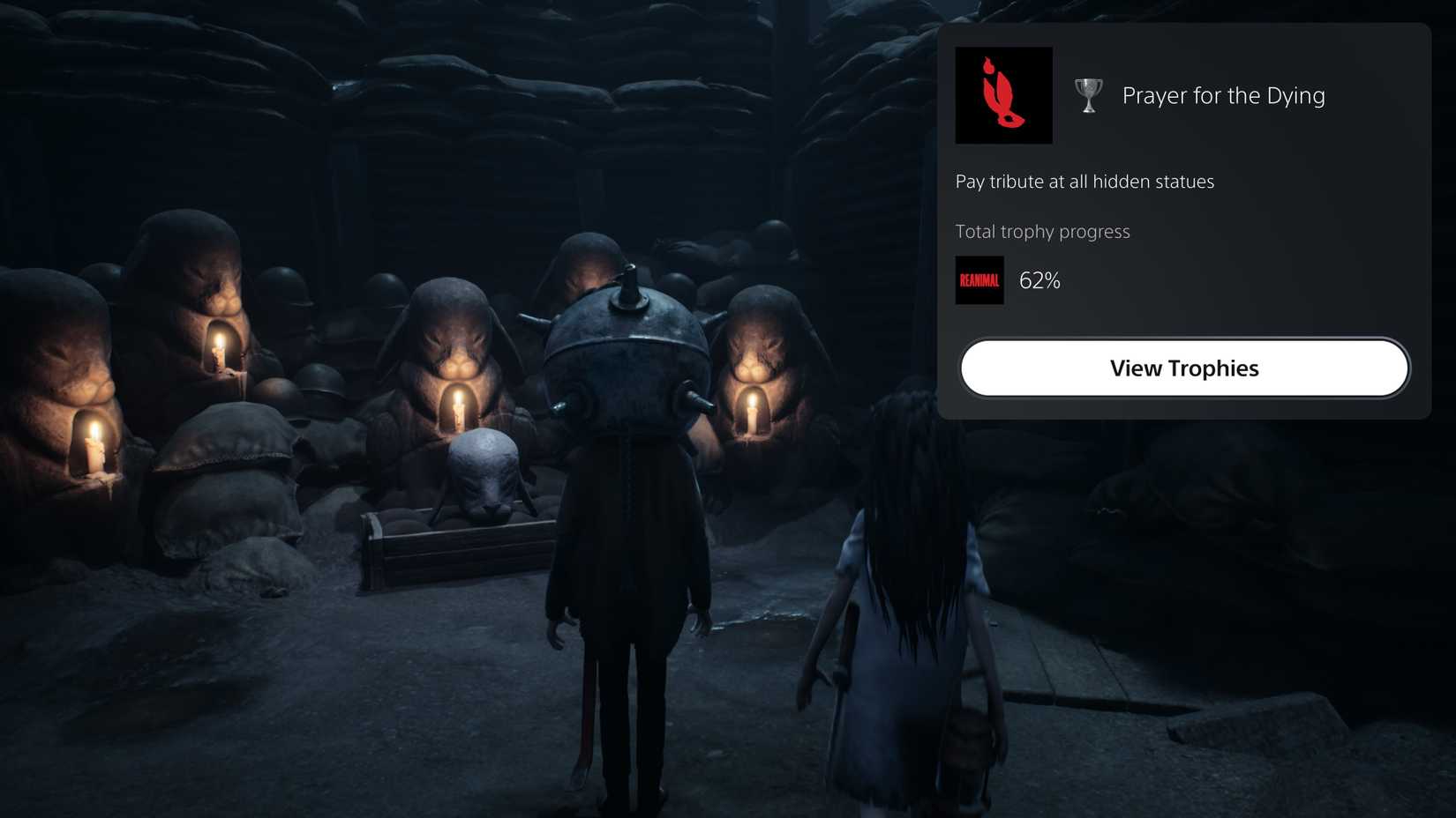 reanimal prayer for the dying trophy