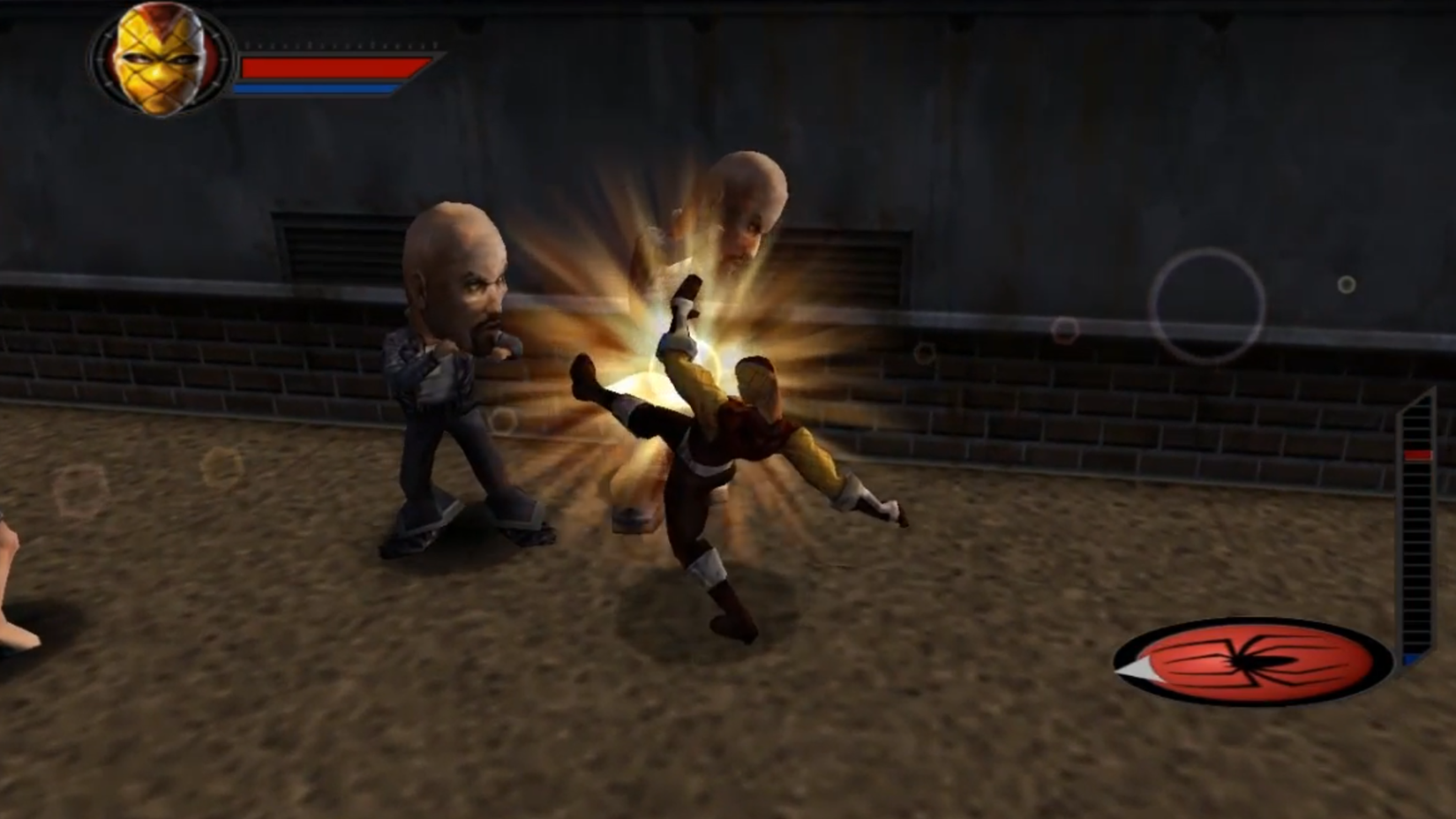 Spider-Man 2002 Shocker Big heads