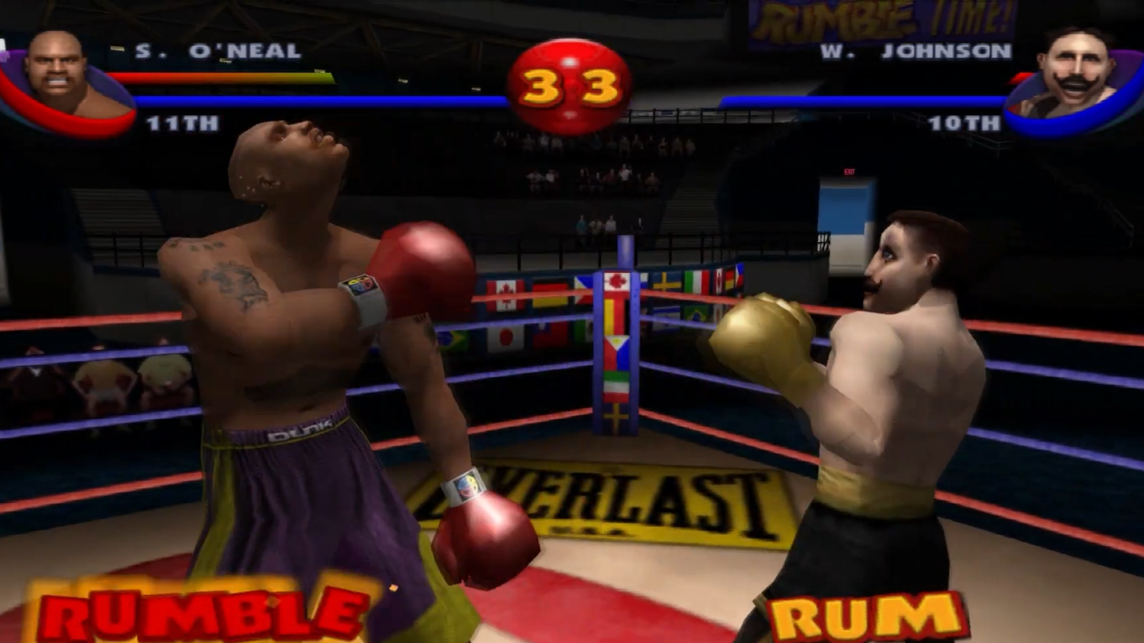 Ready 2 Rumble Boxing Round 2 Shaq gameplay