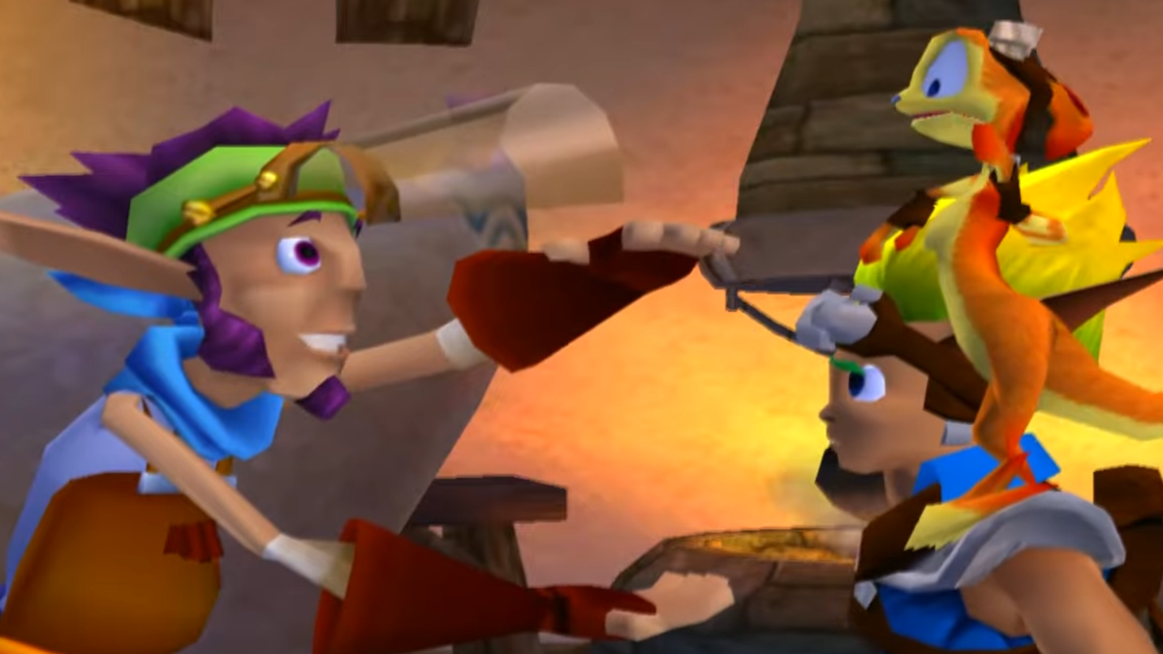Jak and Daxter cutscene