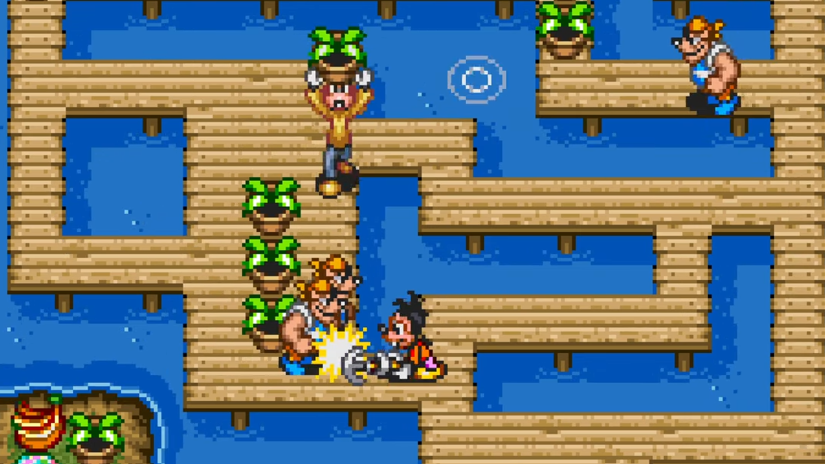 Goof Troop SNES co-op gameplay