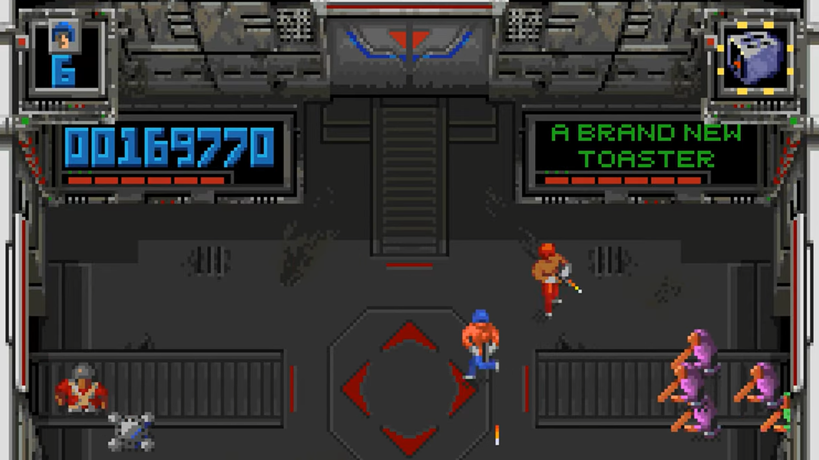 Super Smash TV co-op gameplay