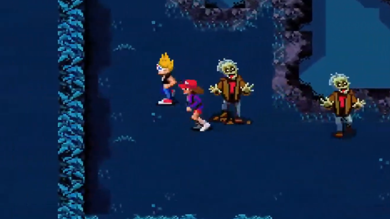 Zombies Ate My Neighbors co-op gameplay