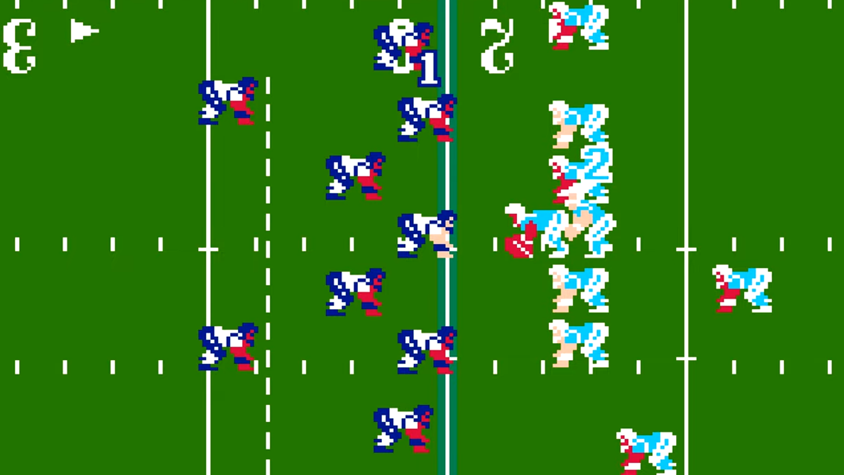 Tecmo Bowl gameplay
