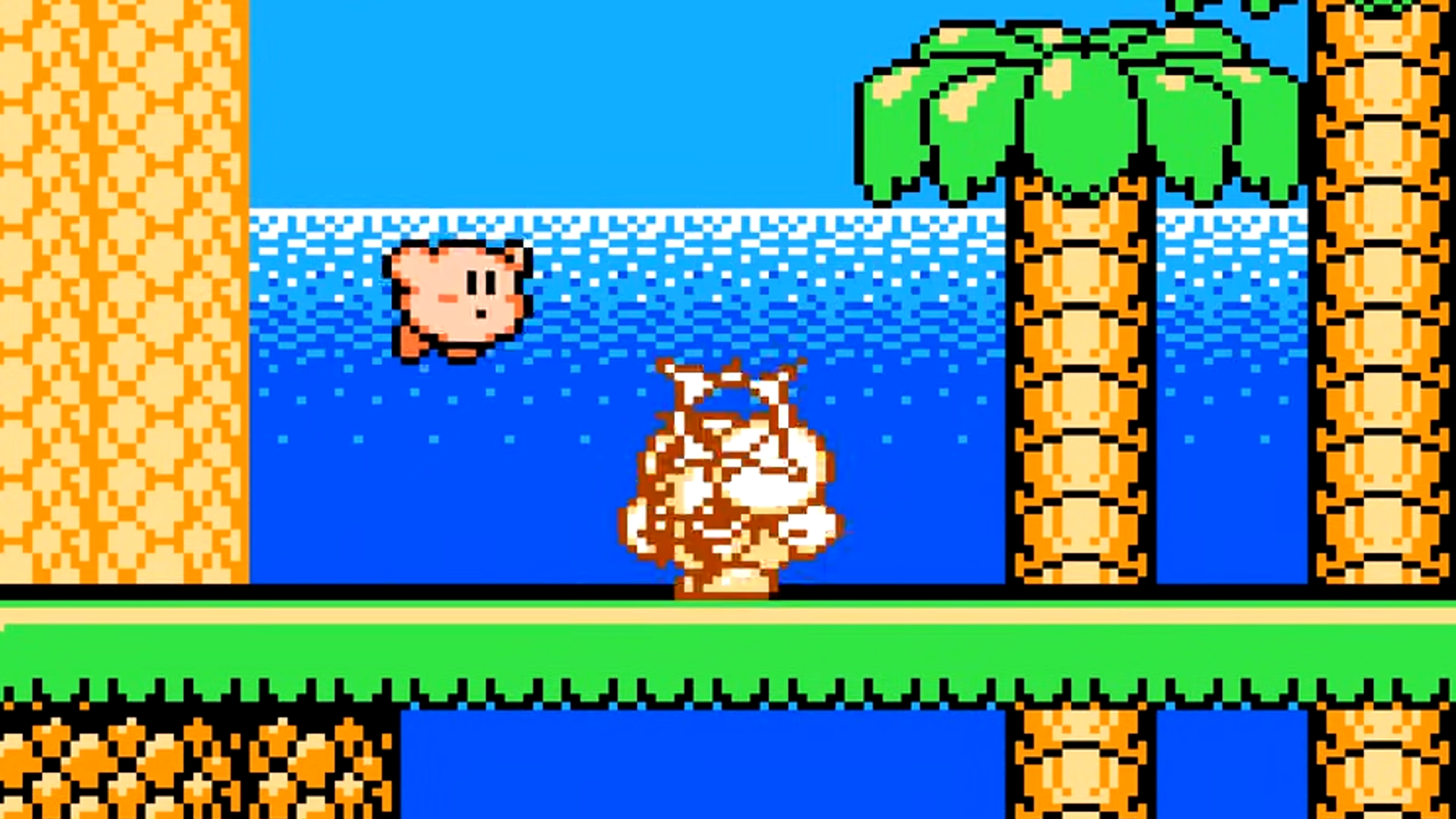 Kirby's Adventure gameplay