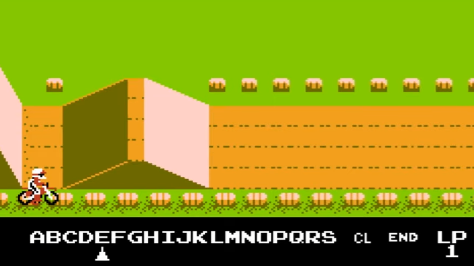 Excitebike Design mode