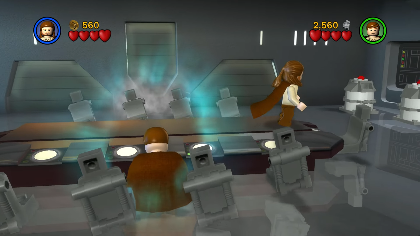 LEGO Star Wars co-op gameplay