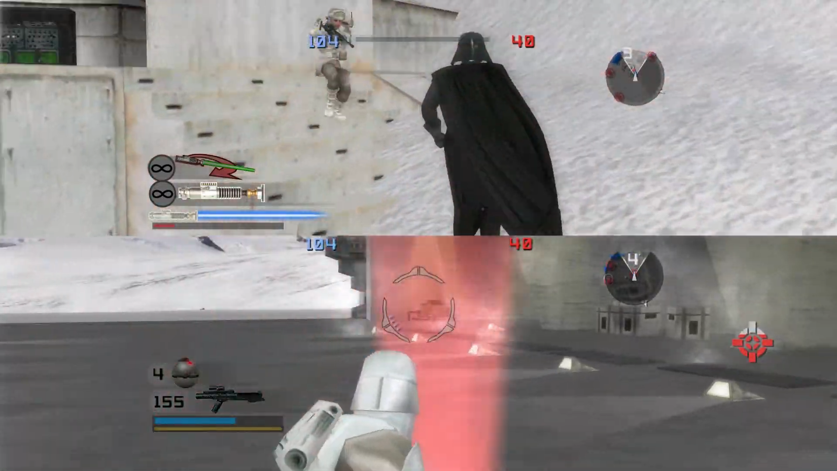 Star Wars Battlefront 2 2005 co-op gameplay