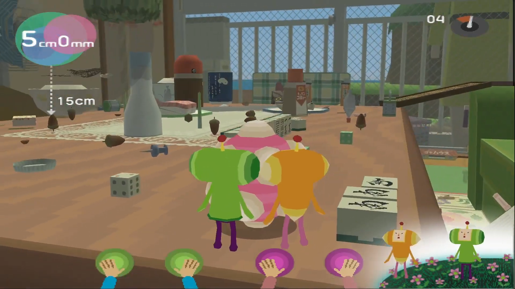 We Love Katamari co-op gameplay