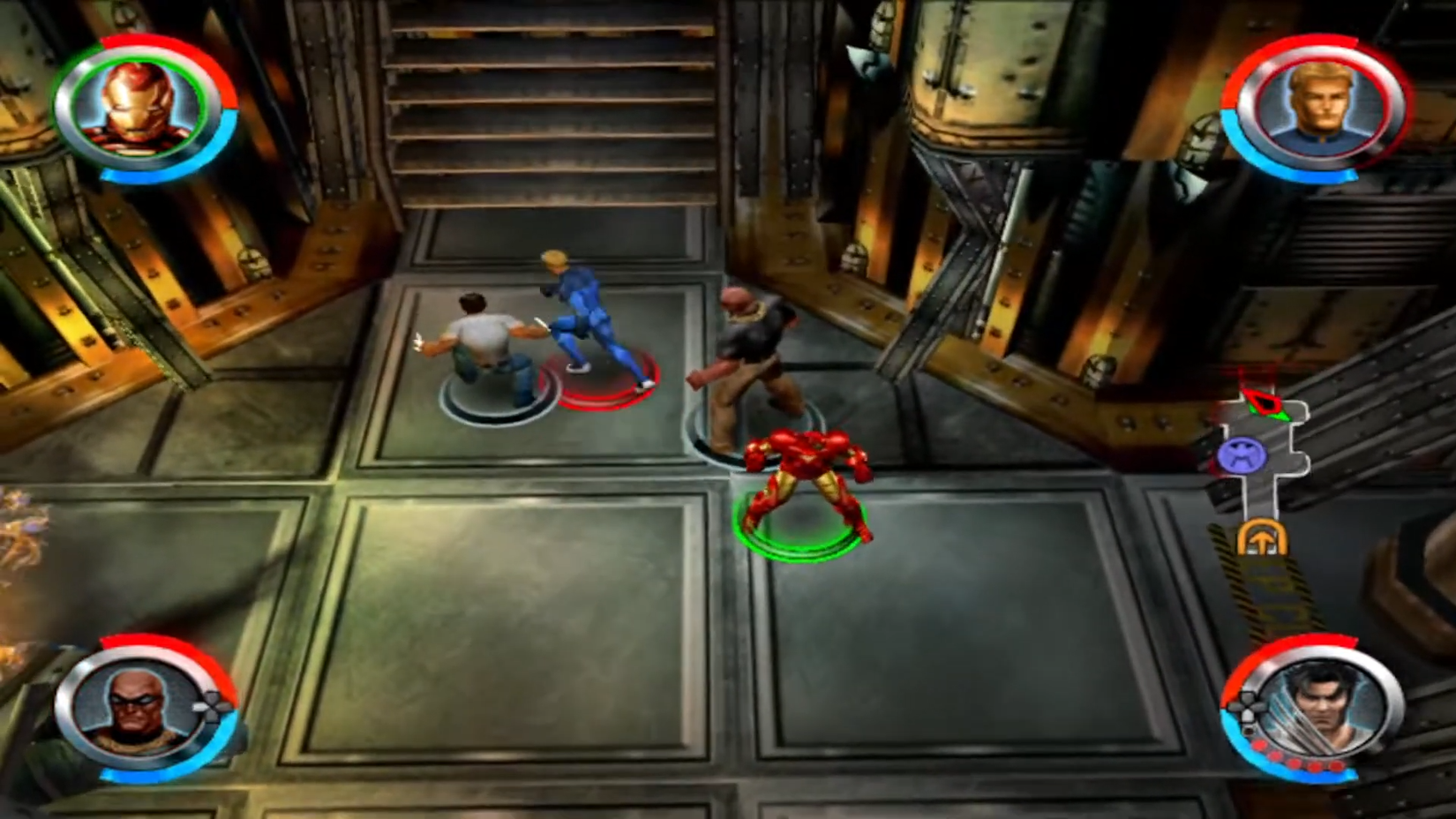 Marvel Ultimate Alliance co-op gameplay