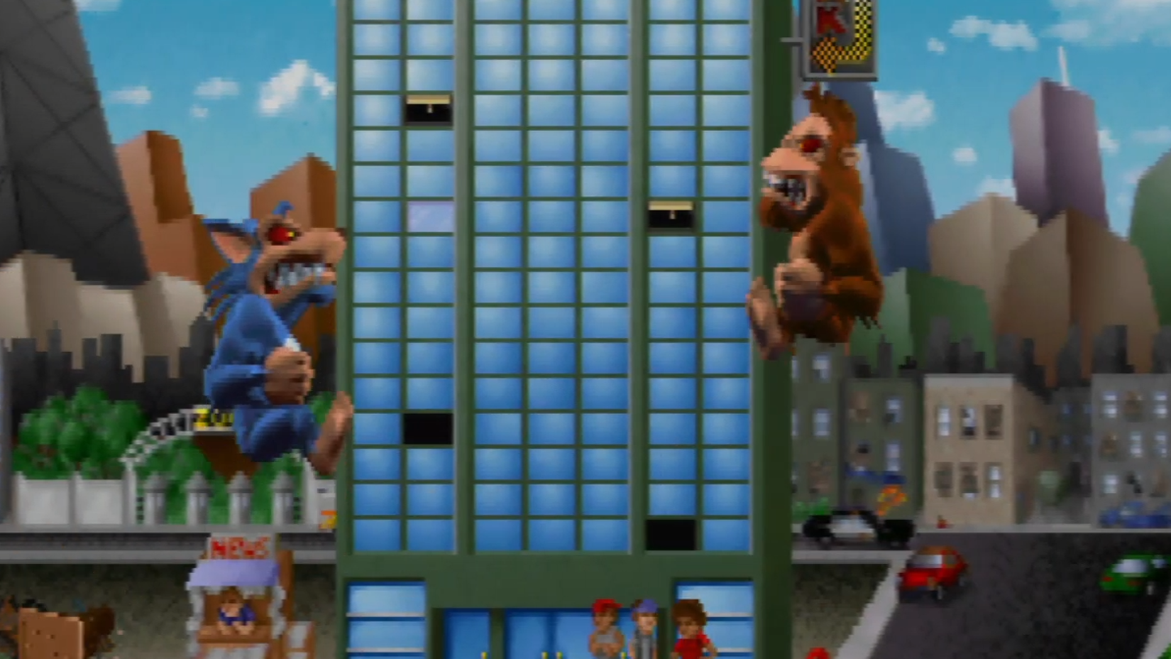 Rampage World Tour co-op gameplay