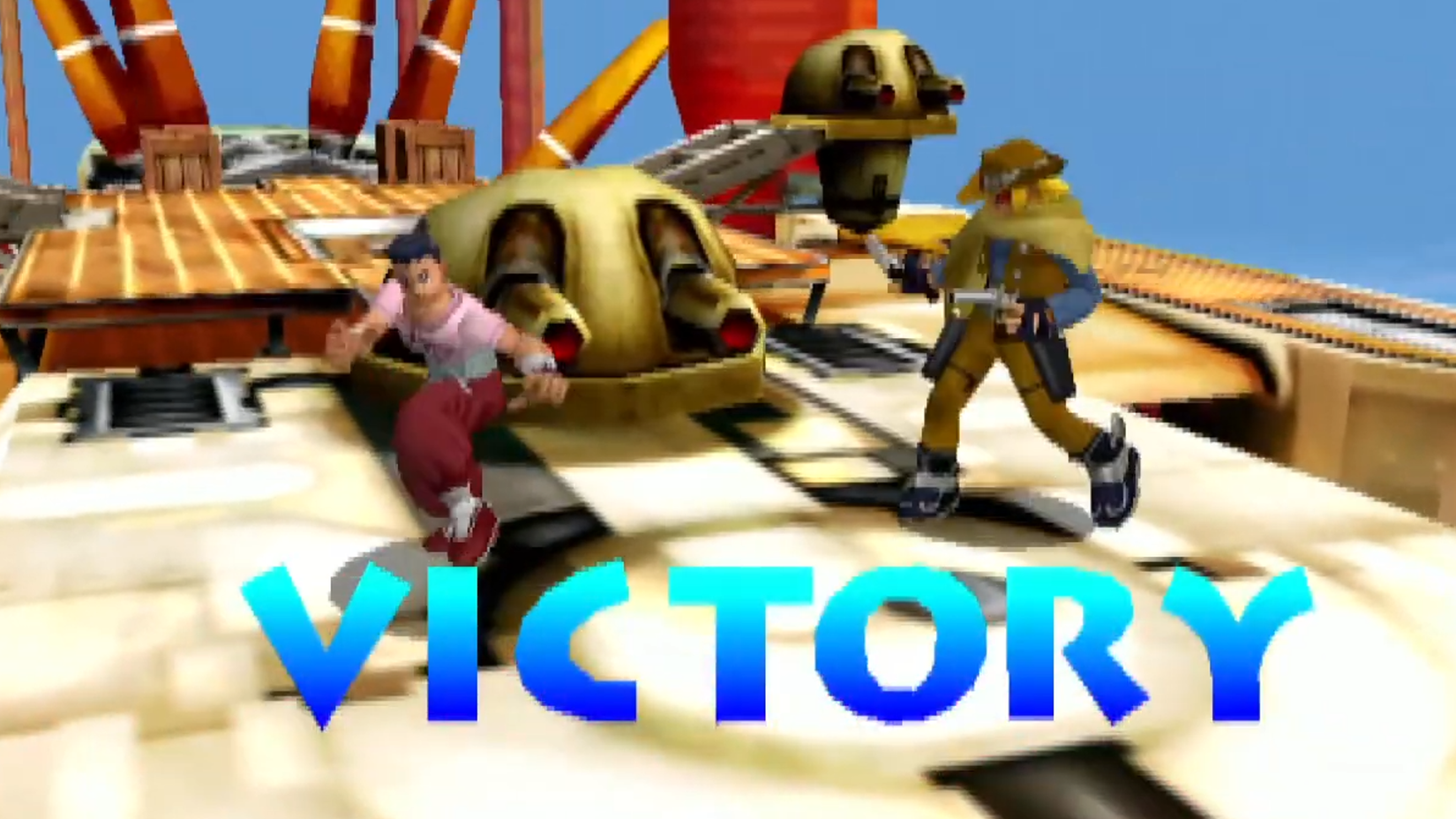 Power Stone 2 co-op victory