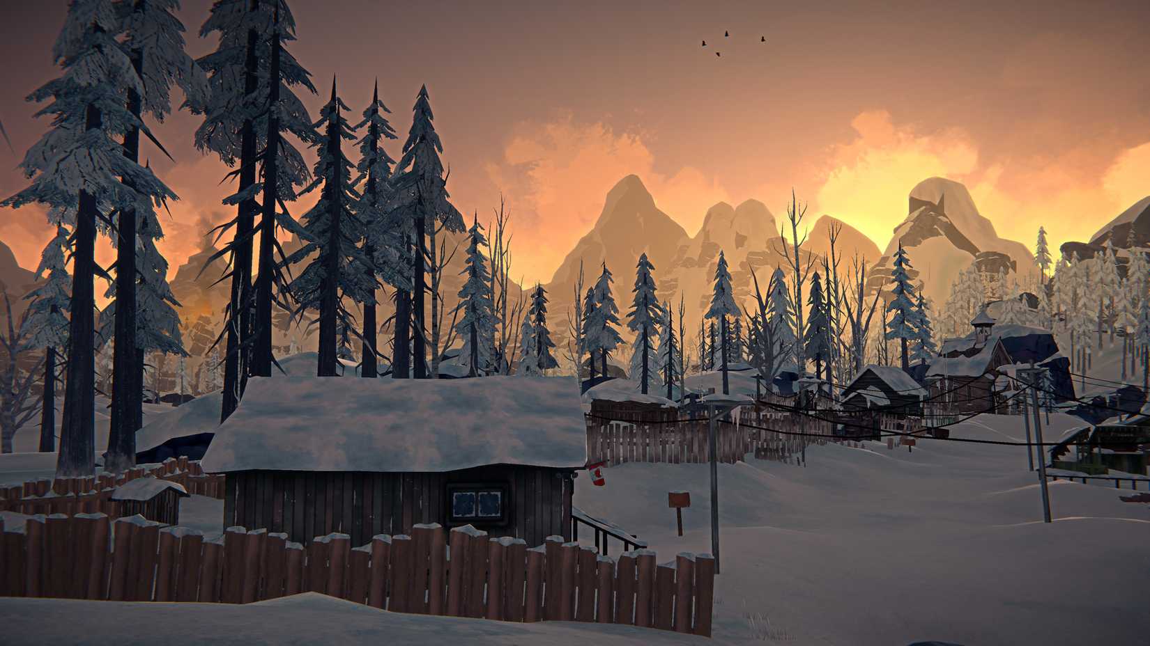 The Long Dark houses