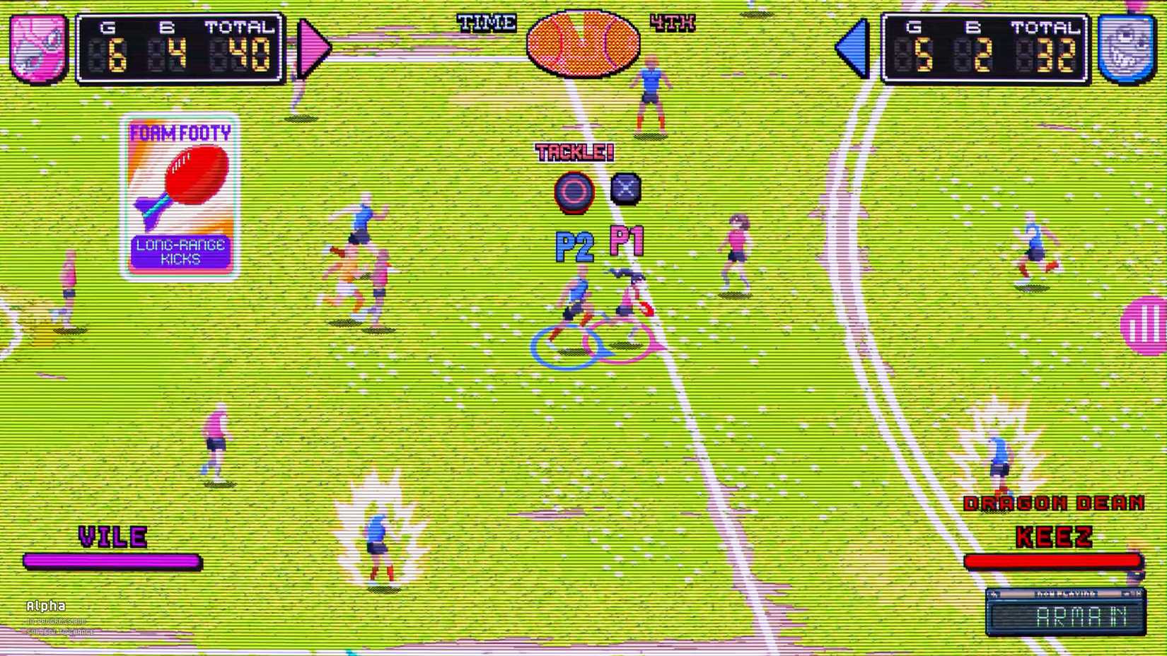 Pro Jank Footy gameplay