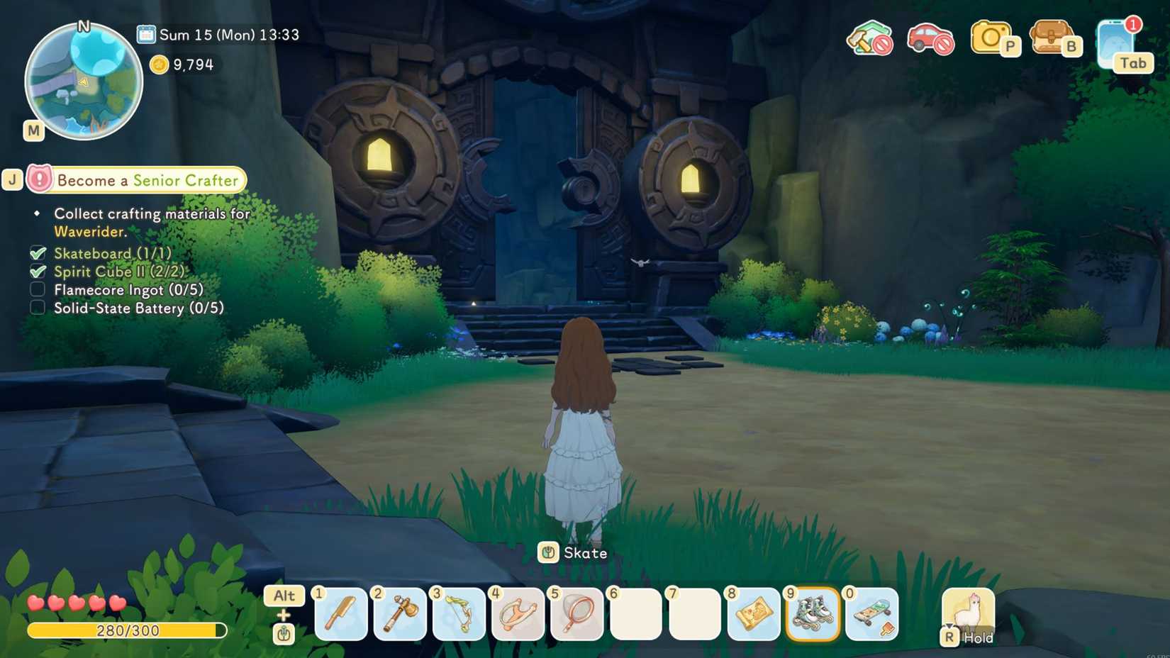 Starsand Island Bronze Gate Opened