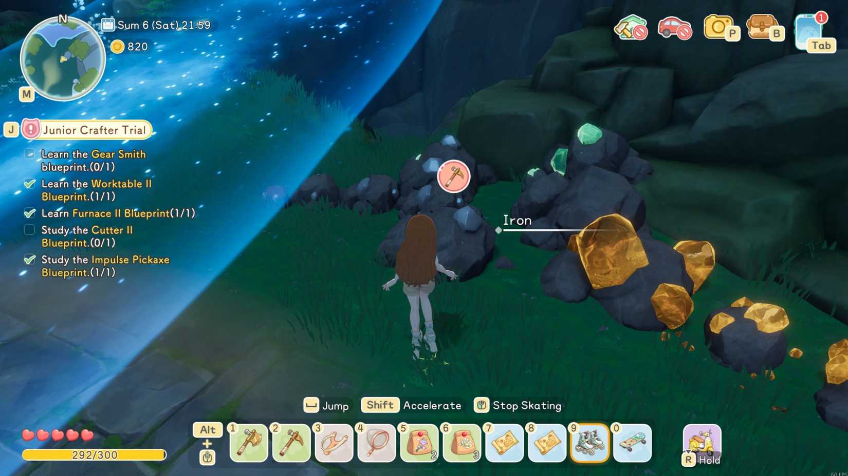 Starsand Island Iron Ore in Dreamfall Garden