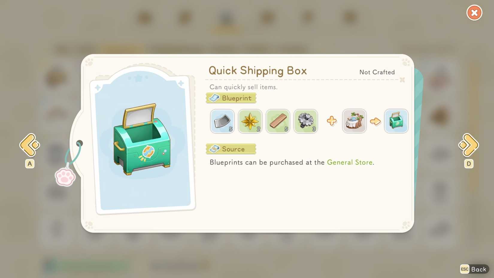 Starand Island Express Shipping Box