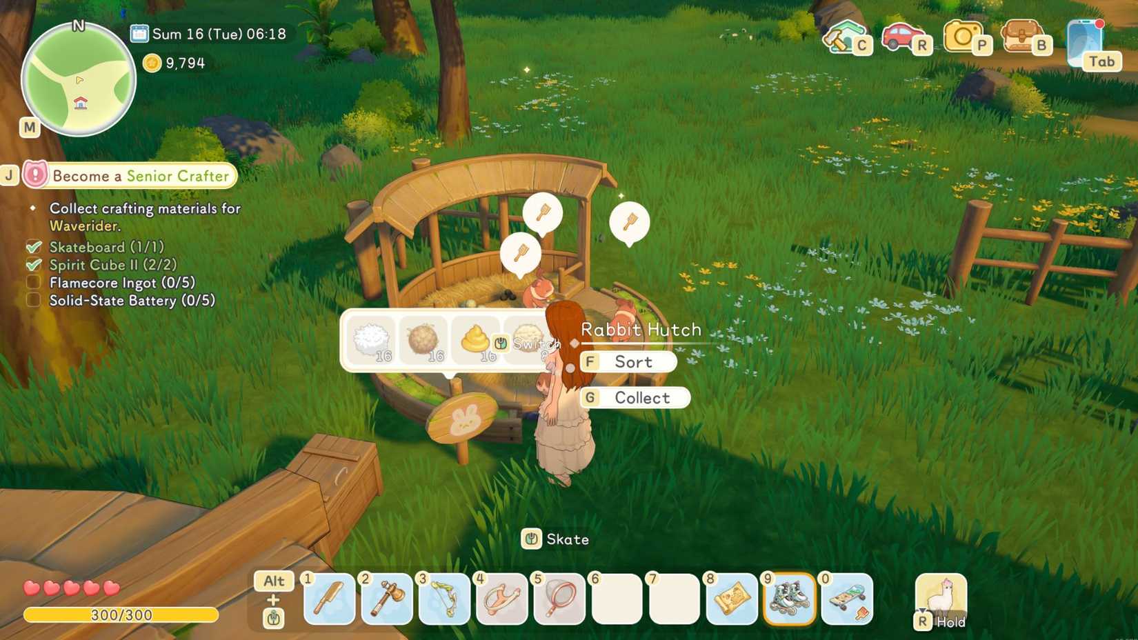 Starsand Island Rabbit Hutch Wool