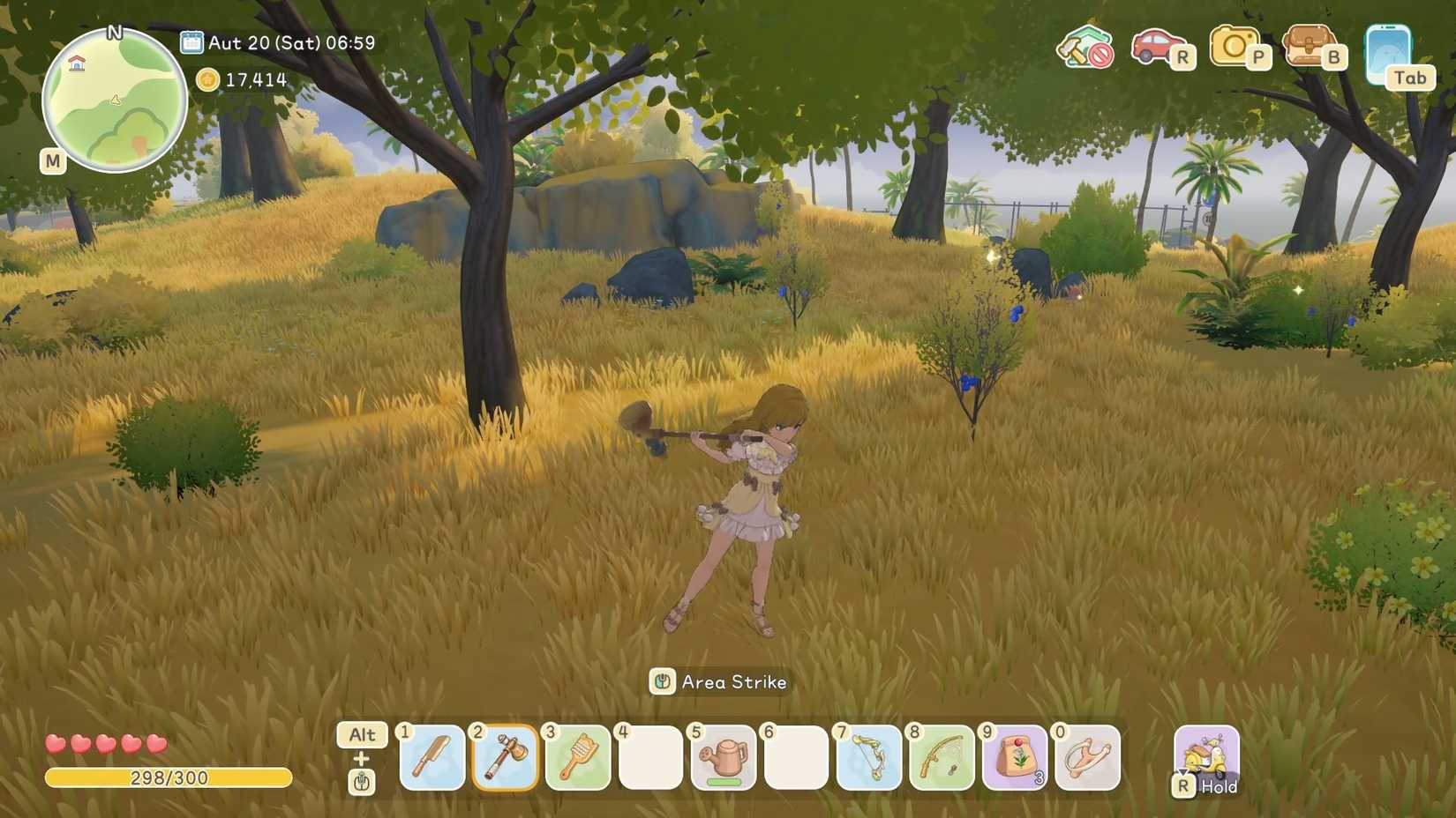 Starsand Island uses the Hammer