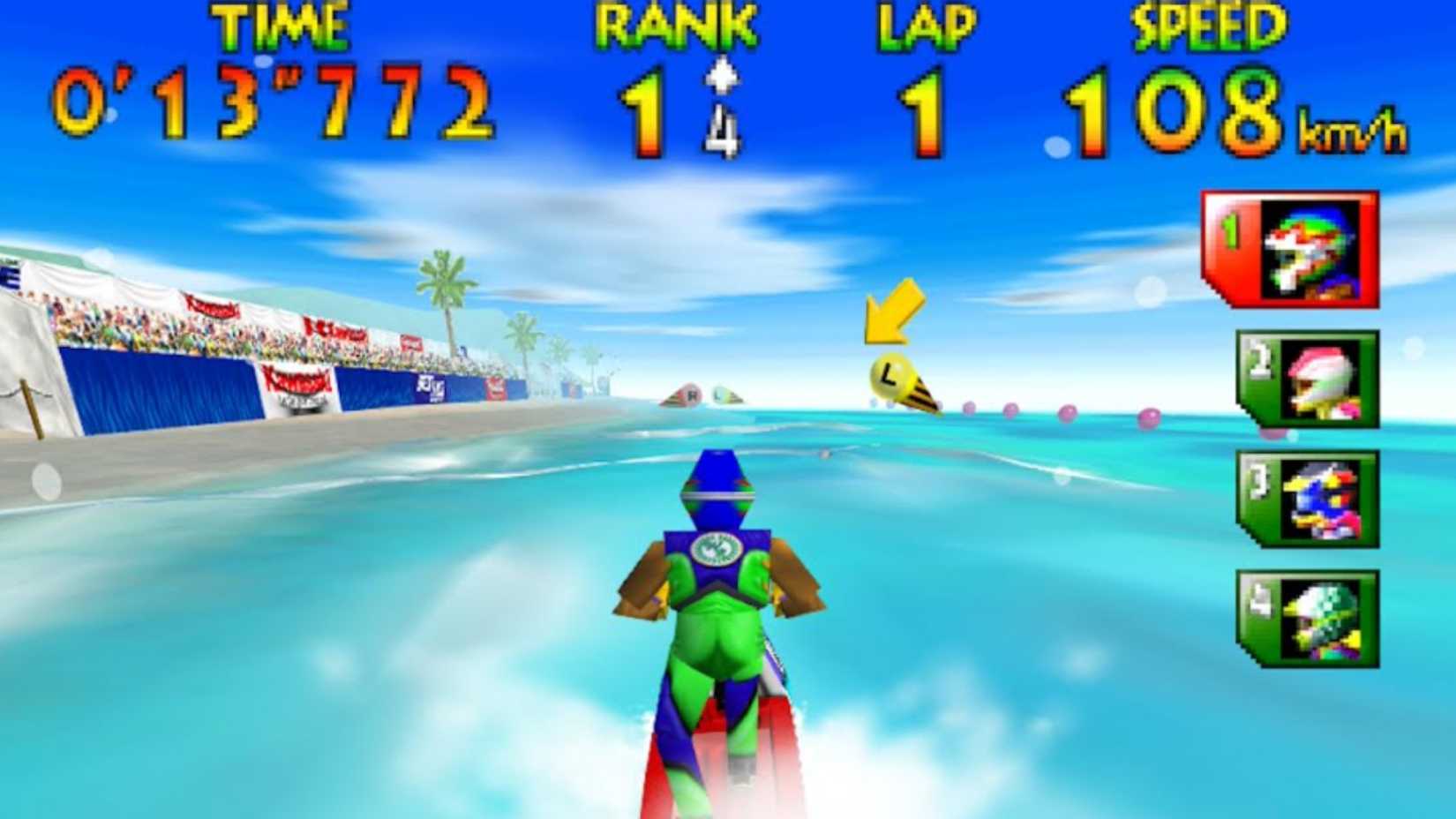 64 wave race