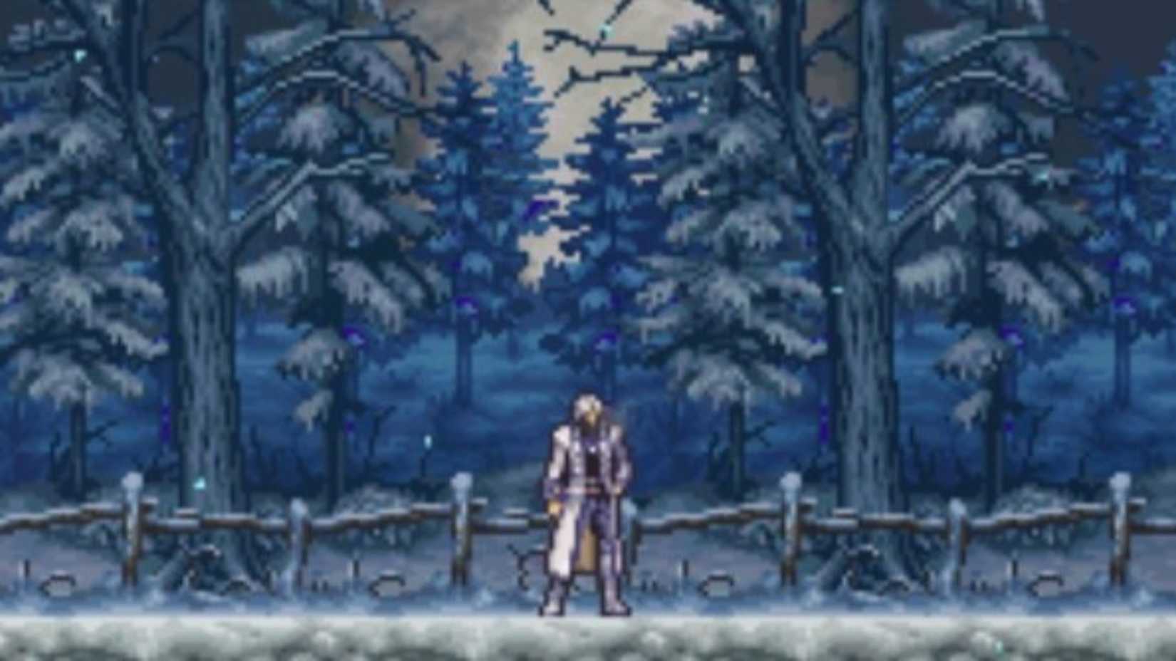 Winter Castlevania Dawn of Sorrow