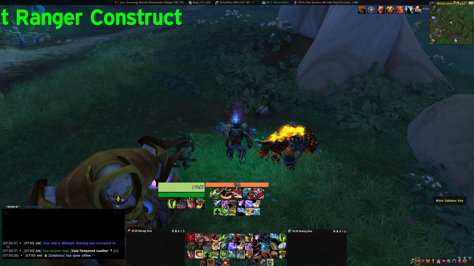 wow midnight triple-locked safebox third key